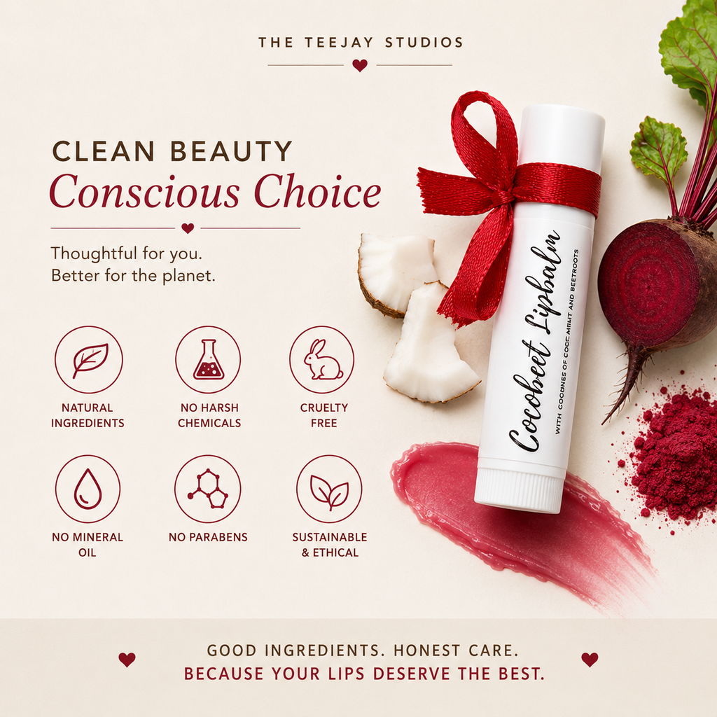 Cocobeat Beetroot Tinted Lip Balm | 4g