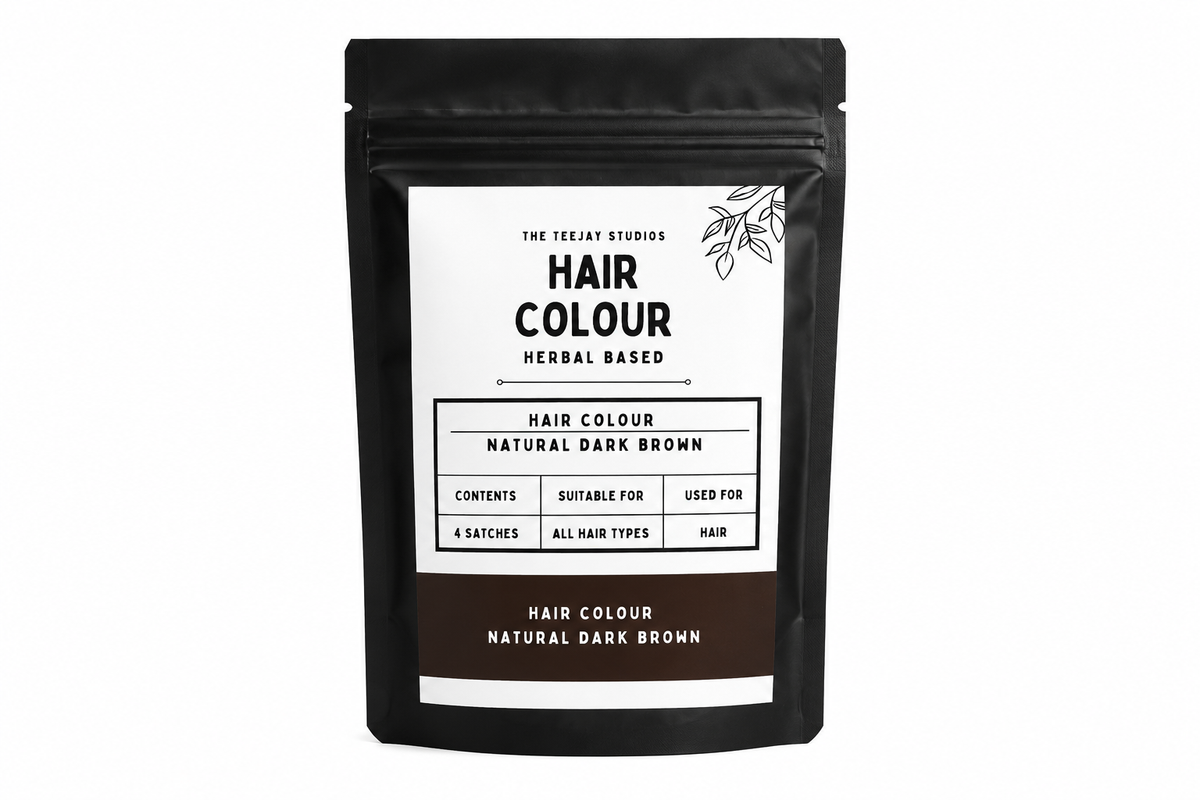 Herbal Natural Black Hair Colour | 4 Sachets