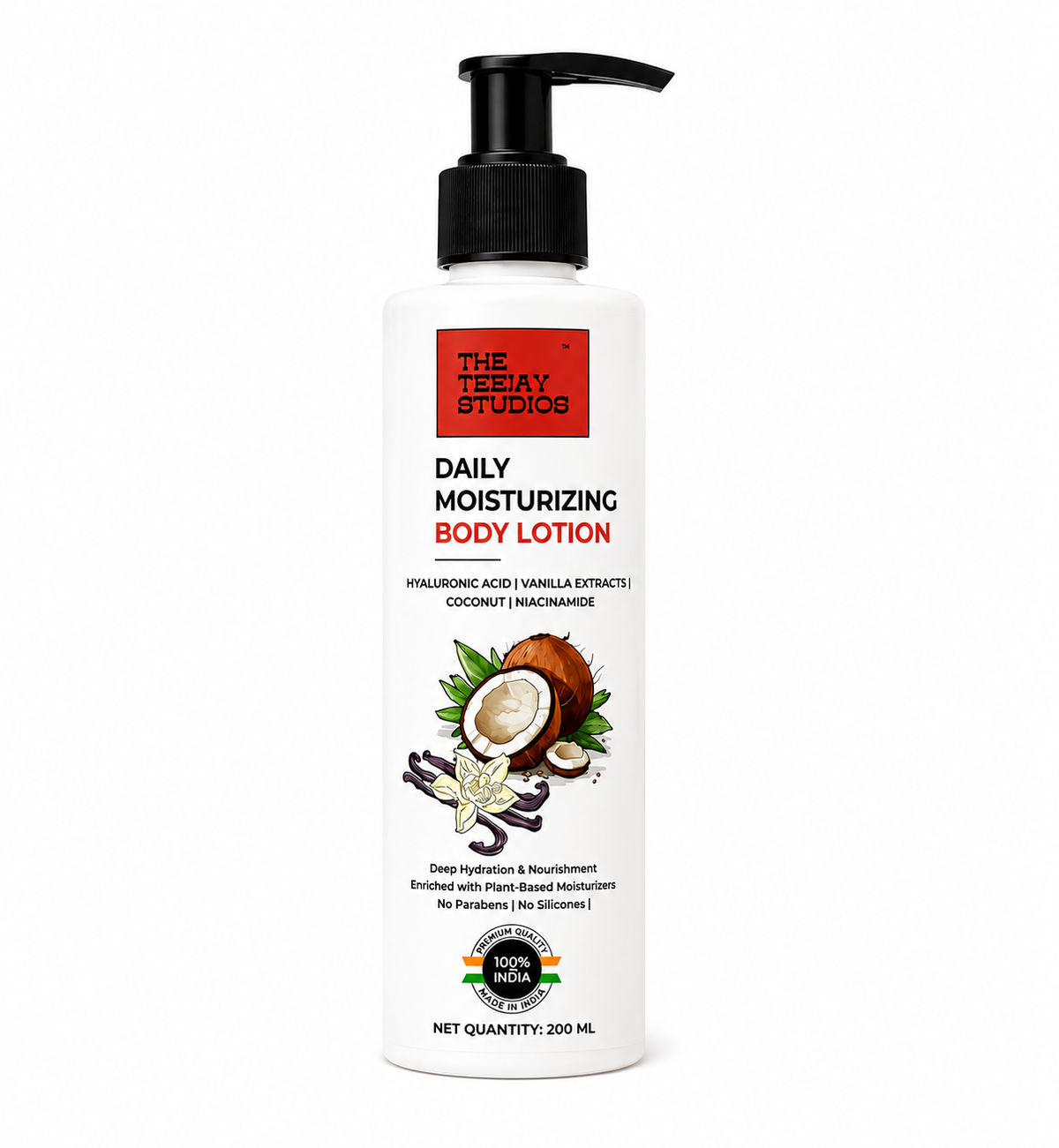 Daily Moisturising Body Lotion with Hyaluronic Acid & Niacinamide | 200ml
