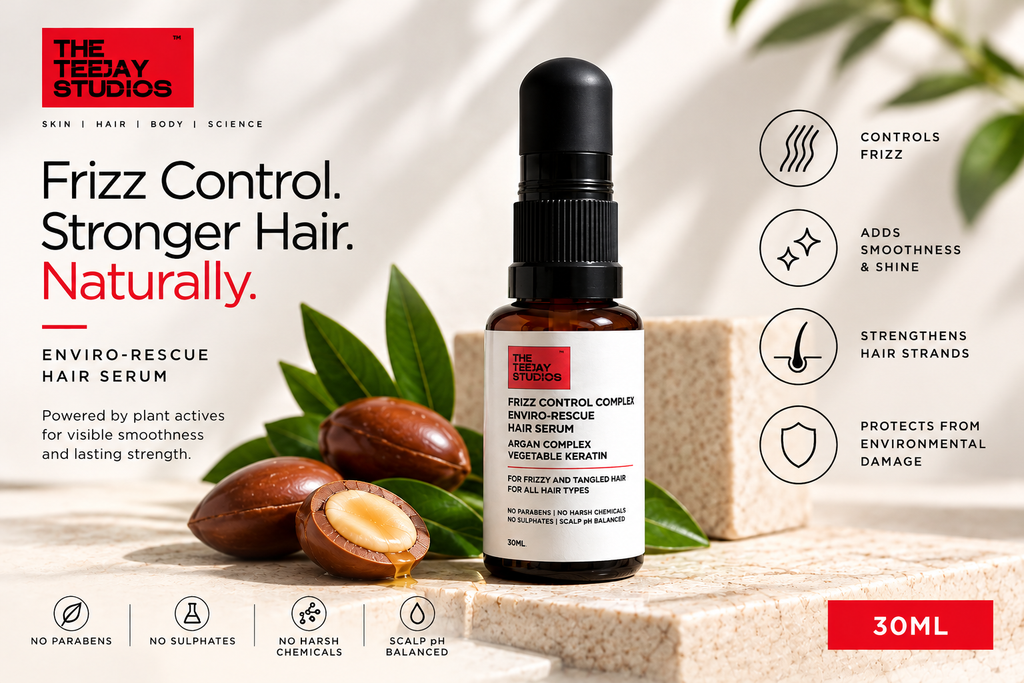Enviro-Rescue Hair Serum – Frizz Control Complex | 30 ml

Frizz Control. Stronger Hair. Naturally.