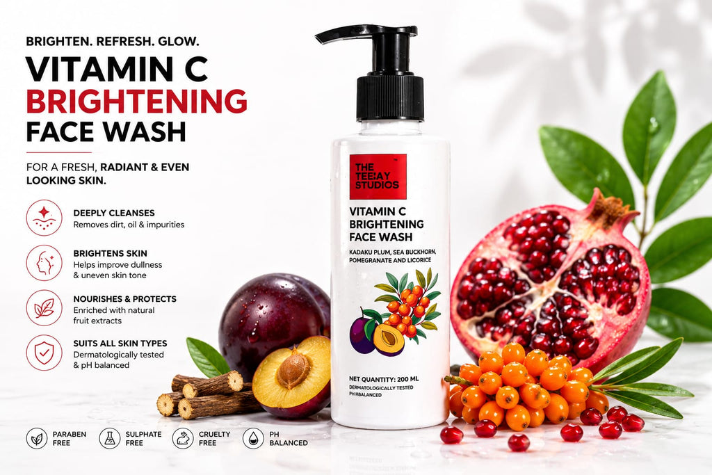 Vitamin C Brightening Face Wash | Kadaku Plum