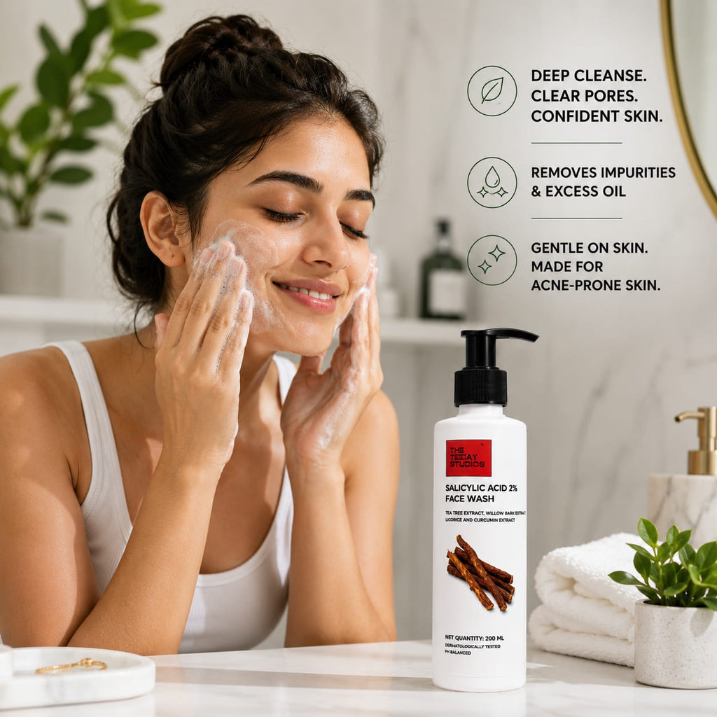 2% Salicylic Acid Face Wash with Tea Tree