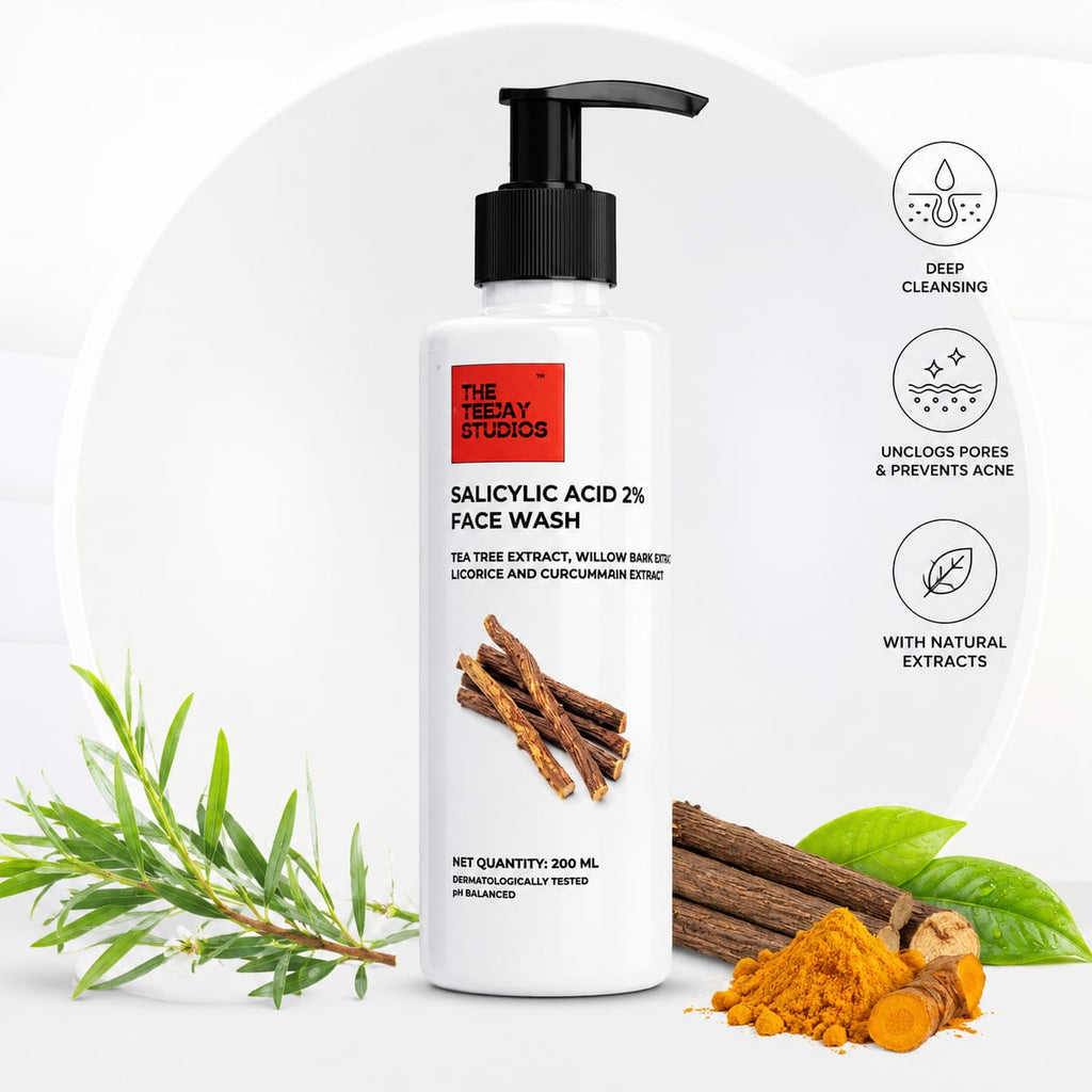 2% Salicylic Acid Face Wash with Tea Tree