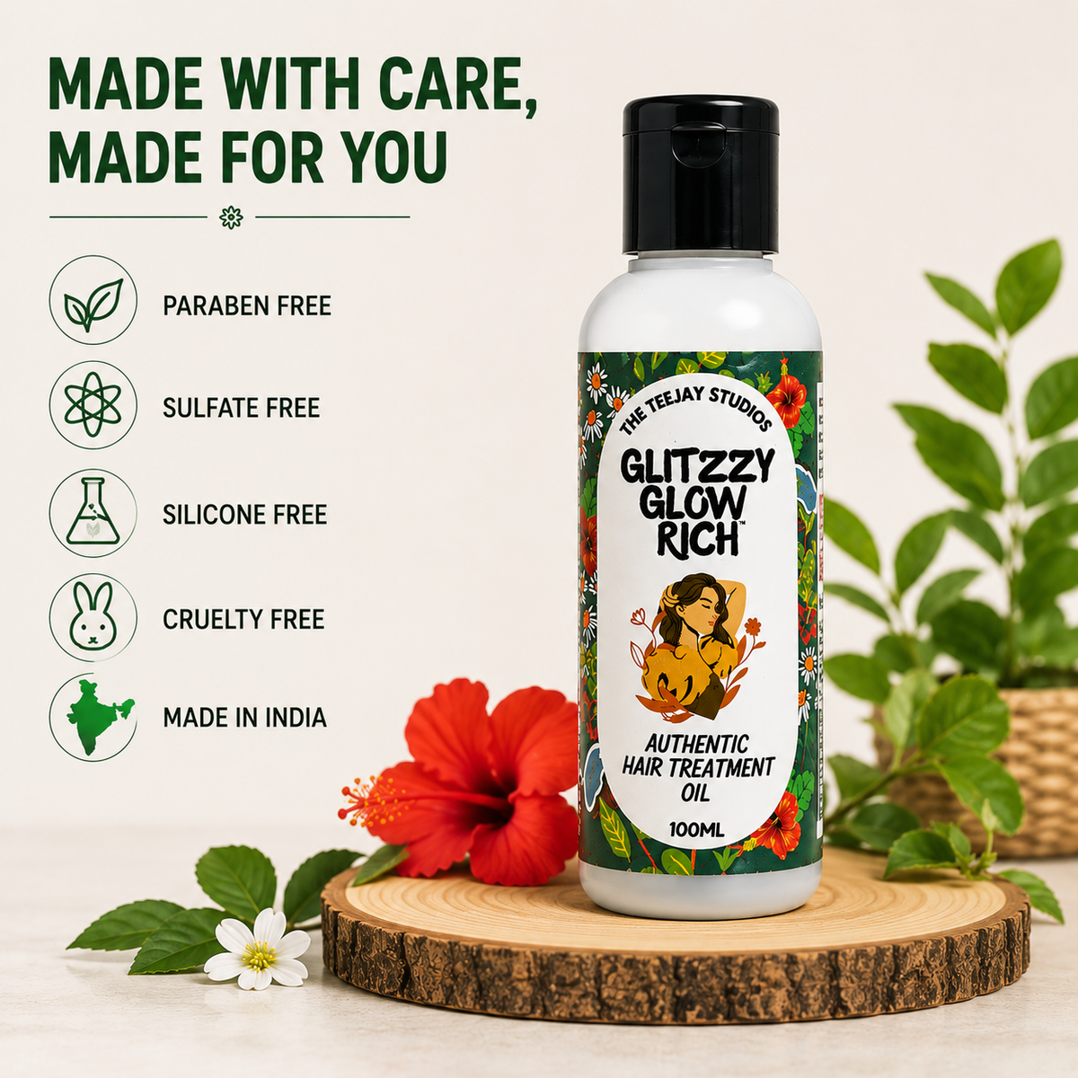 Hair Treatment Oil | Paraben & Sulfate Free