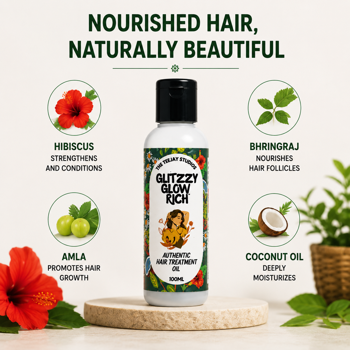Hair Treatment Oil | Paraben & Sulfate Free